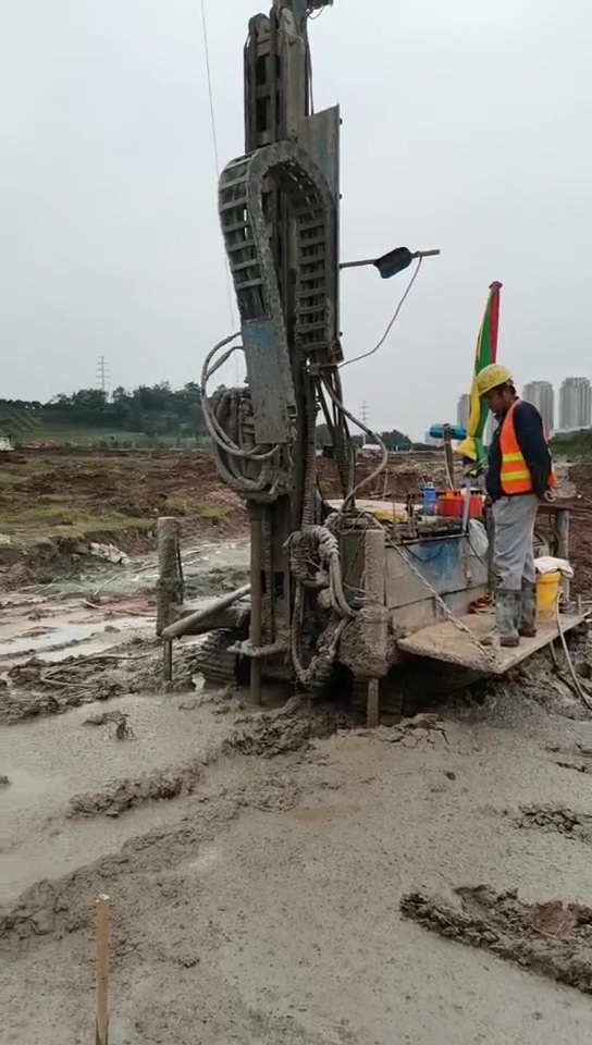 南阳桐柏县双管旋喷桩